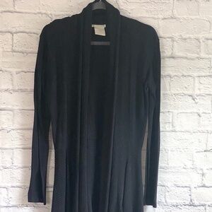 Matty M Lightweight Black Cardigan Medium